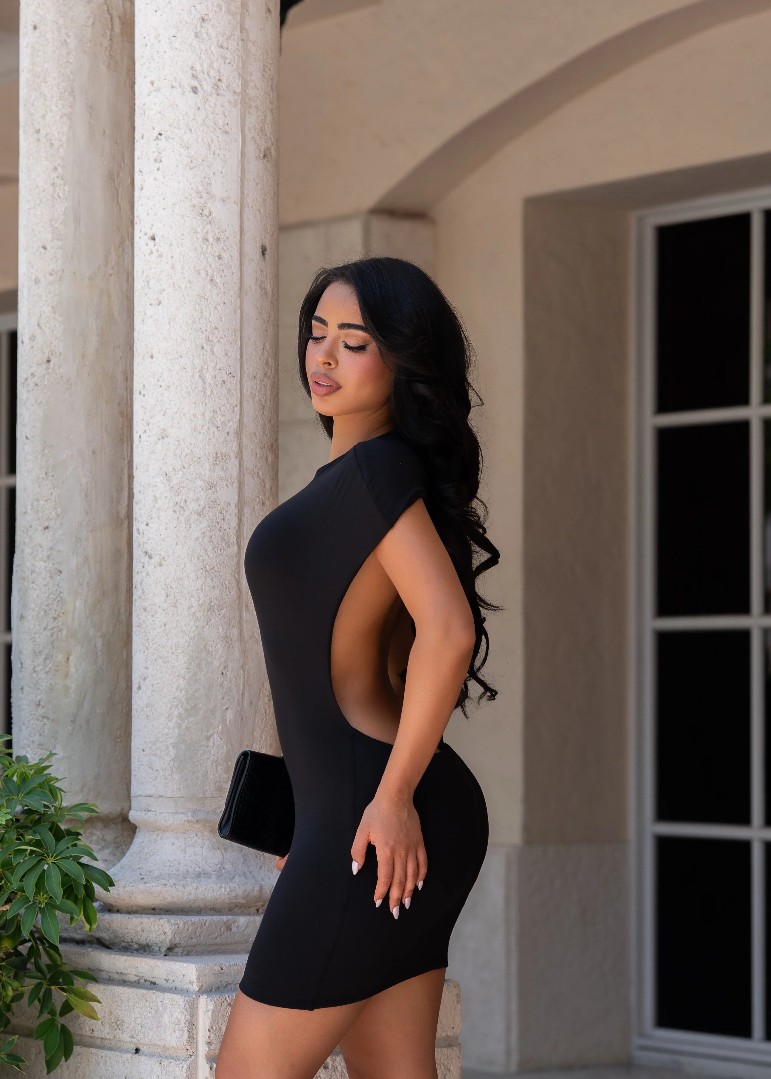 After Midnight Affair Mini Dress Black - Image 4