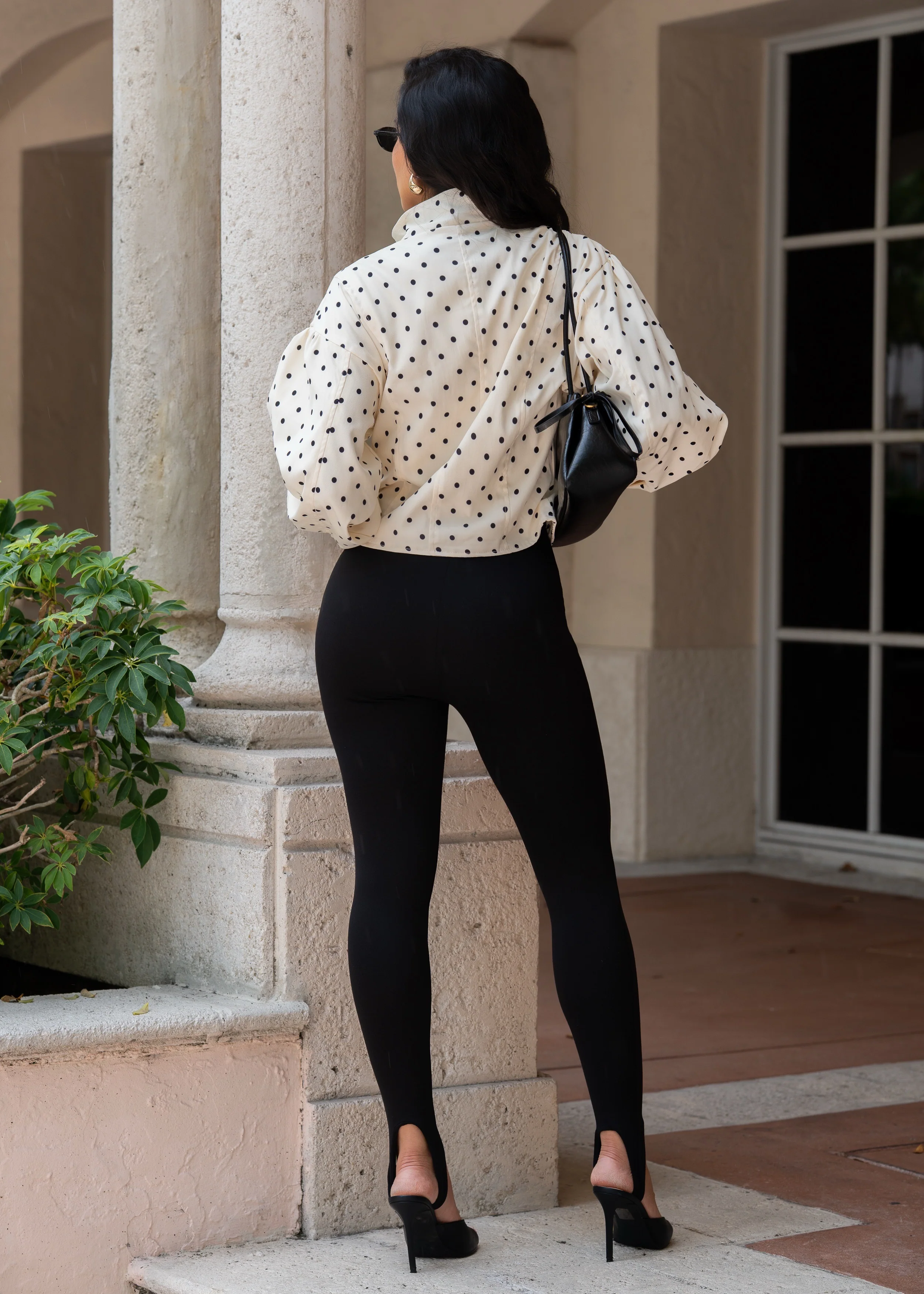 Check The Deets Polka Jacket Yellow - Image 4