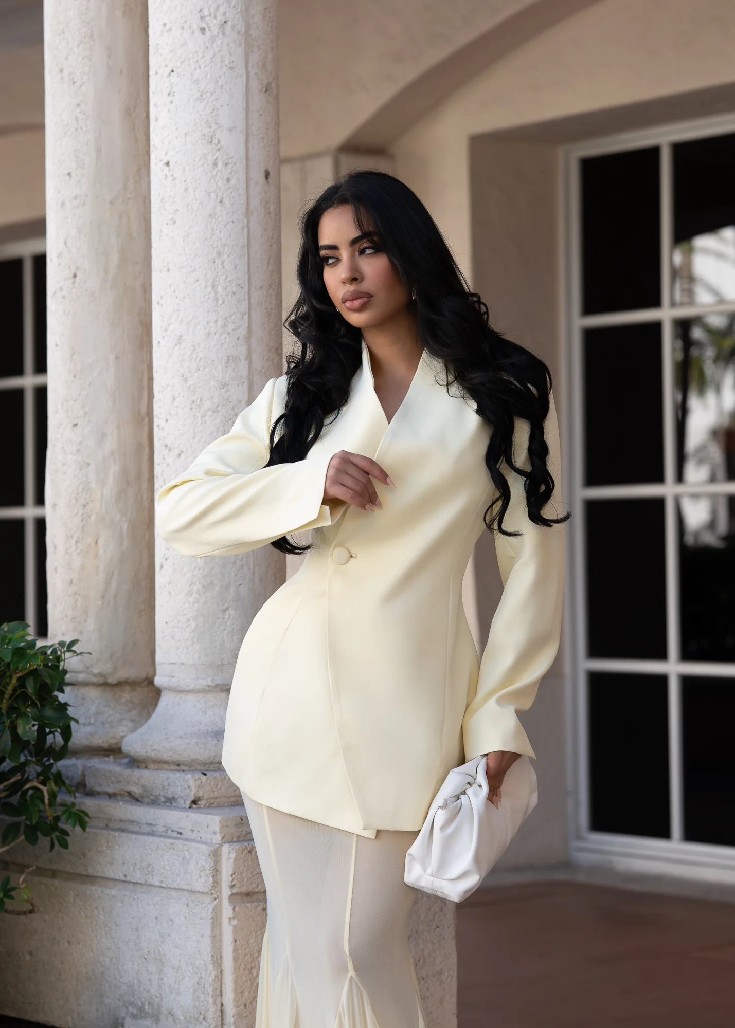 Luxe Layers Mesh Skirt Set Yellow - Image 6