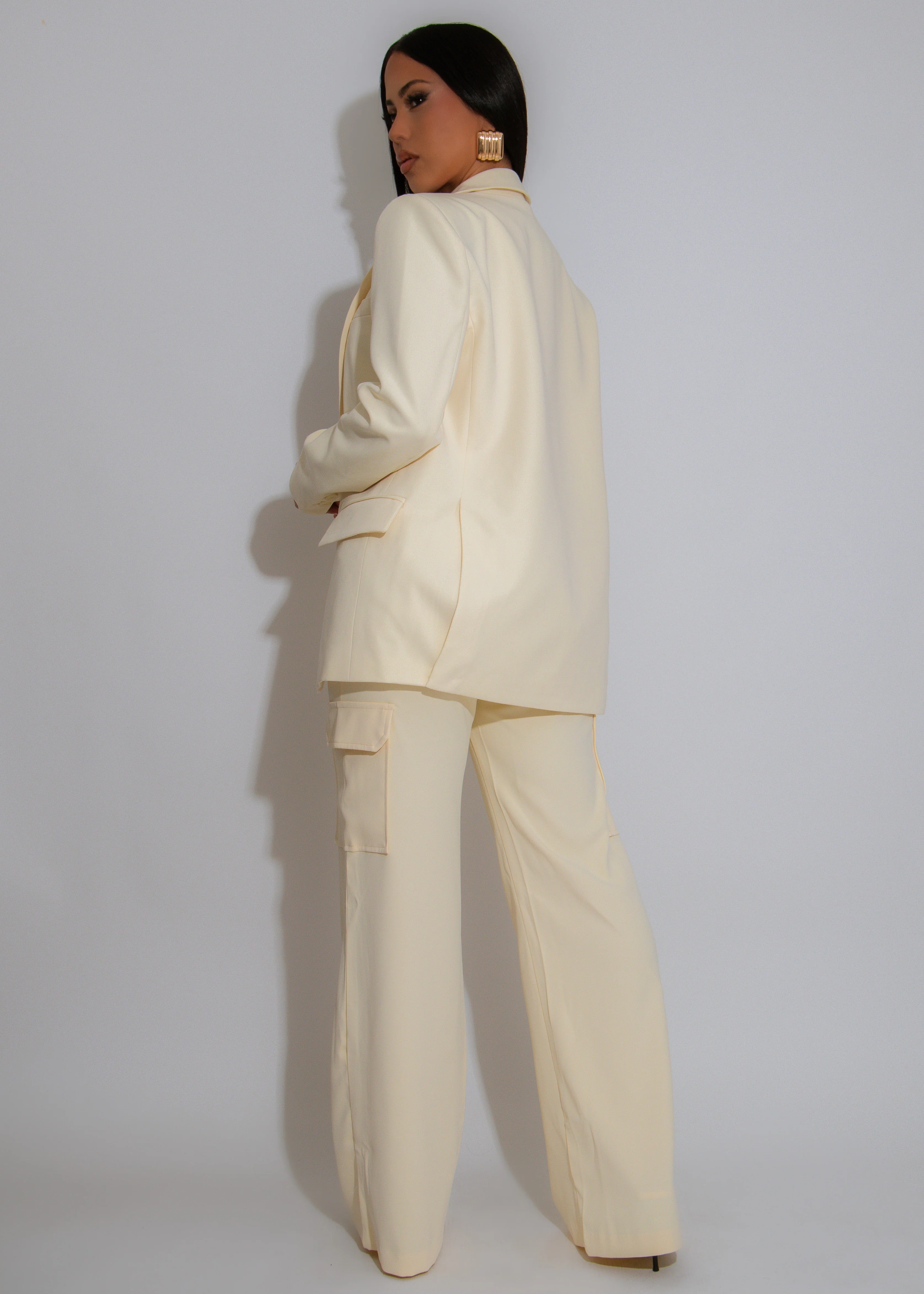 Manhattan Muse Blazer Yellow - Image 3