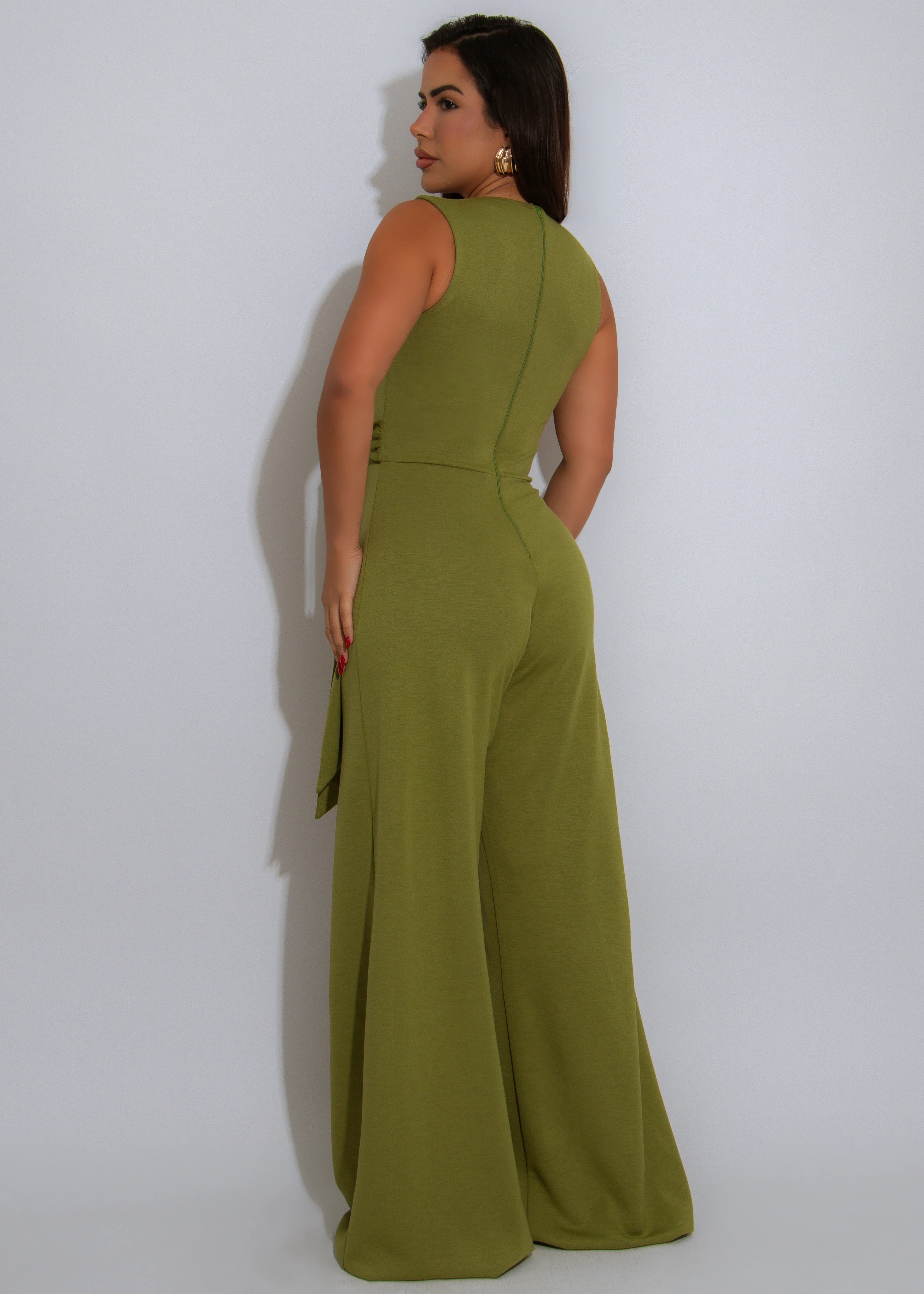 Soft Power Jumpsuit Green - Image 2